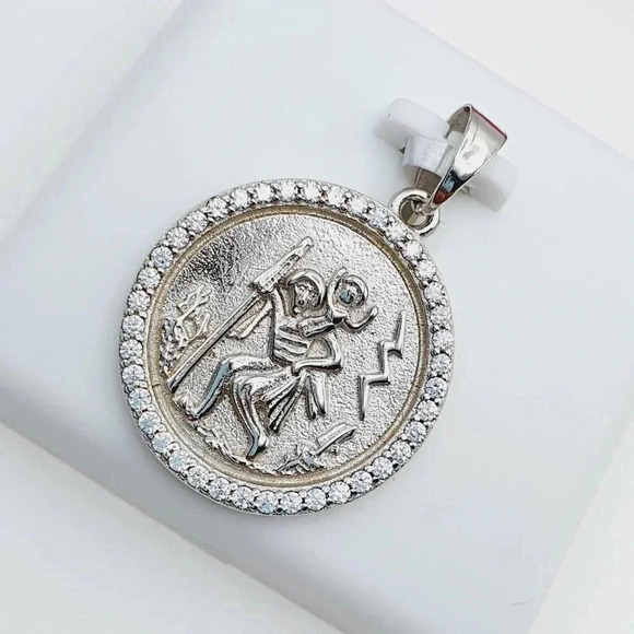 925 Sterling Silver Cubic Zirconia Pendant U19254505